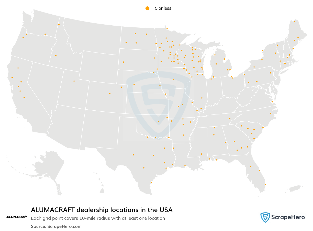 ALUMACRAFT dealership locations