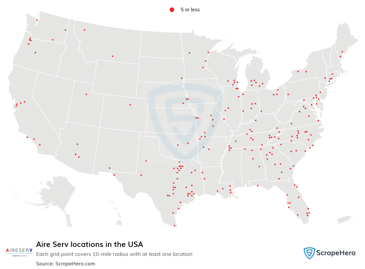 Aire Serv locations