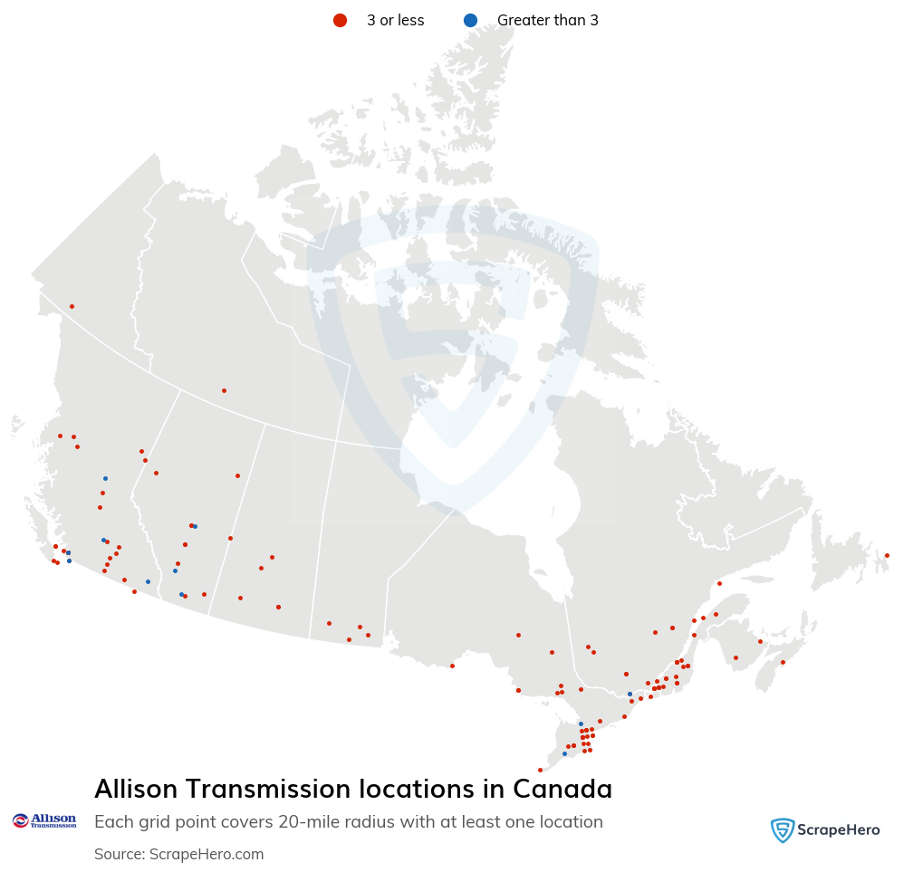 Allison Transmission locations