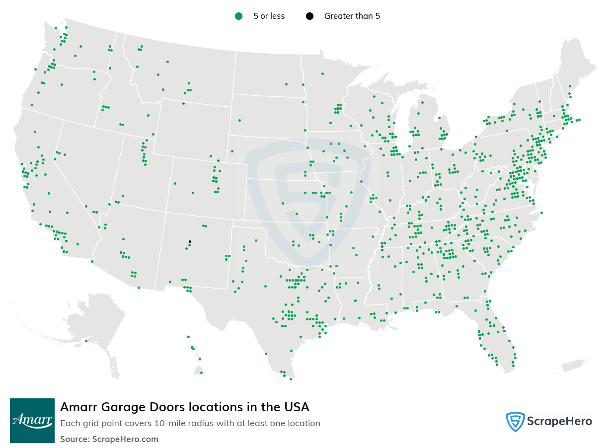 Amarr Garage Doors locations