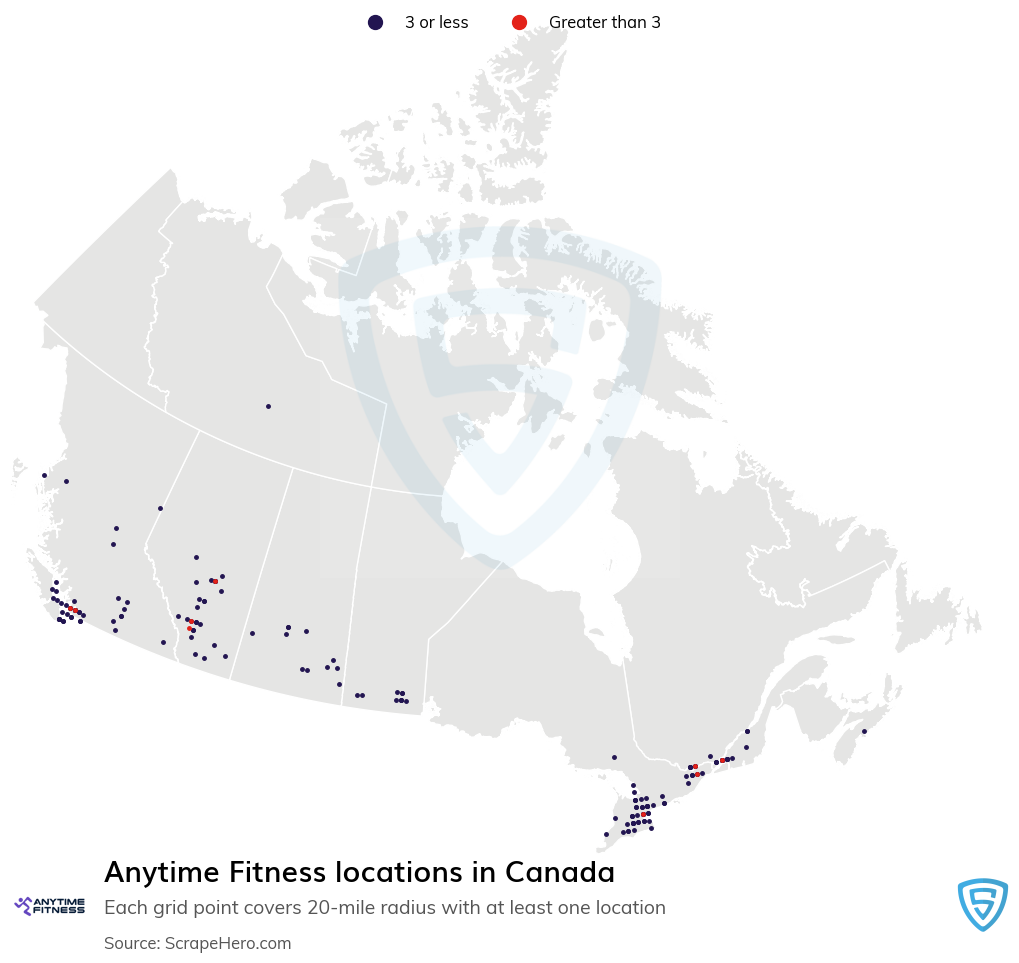 Number of Anytime Fitness locations in Canada in 2024