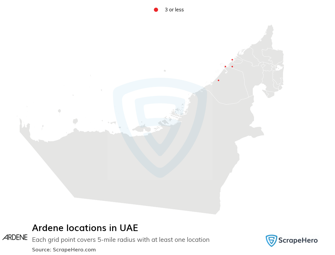 Ardene locations