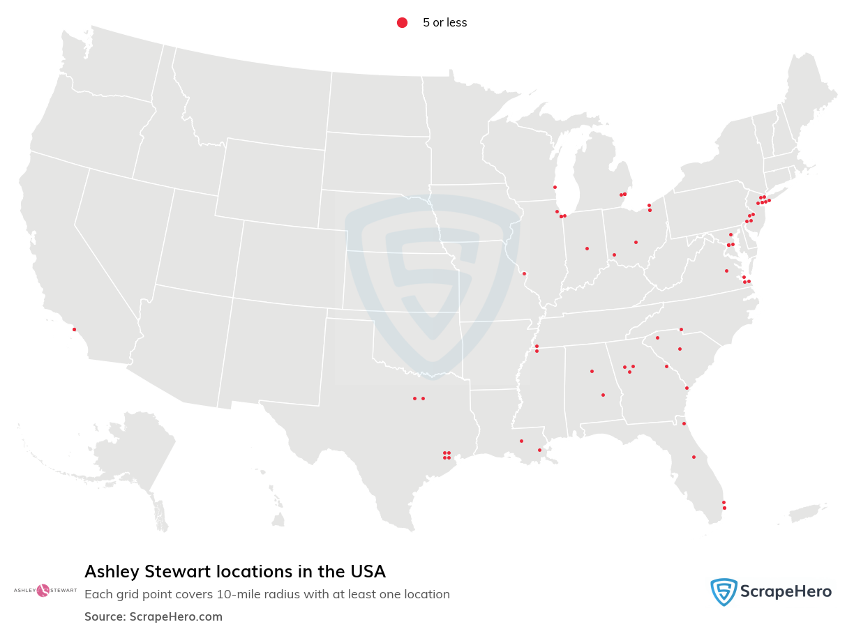 Ashley Stewart locations