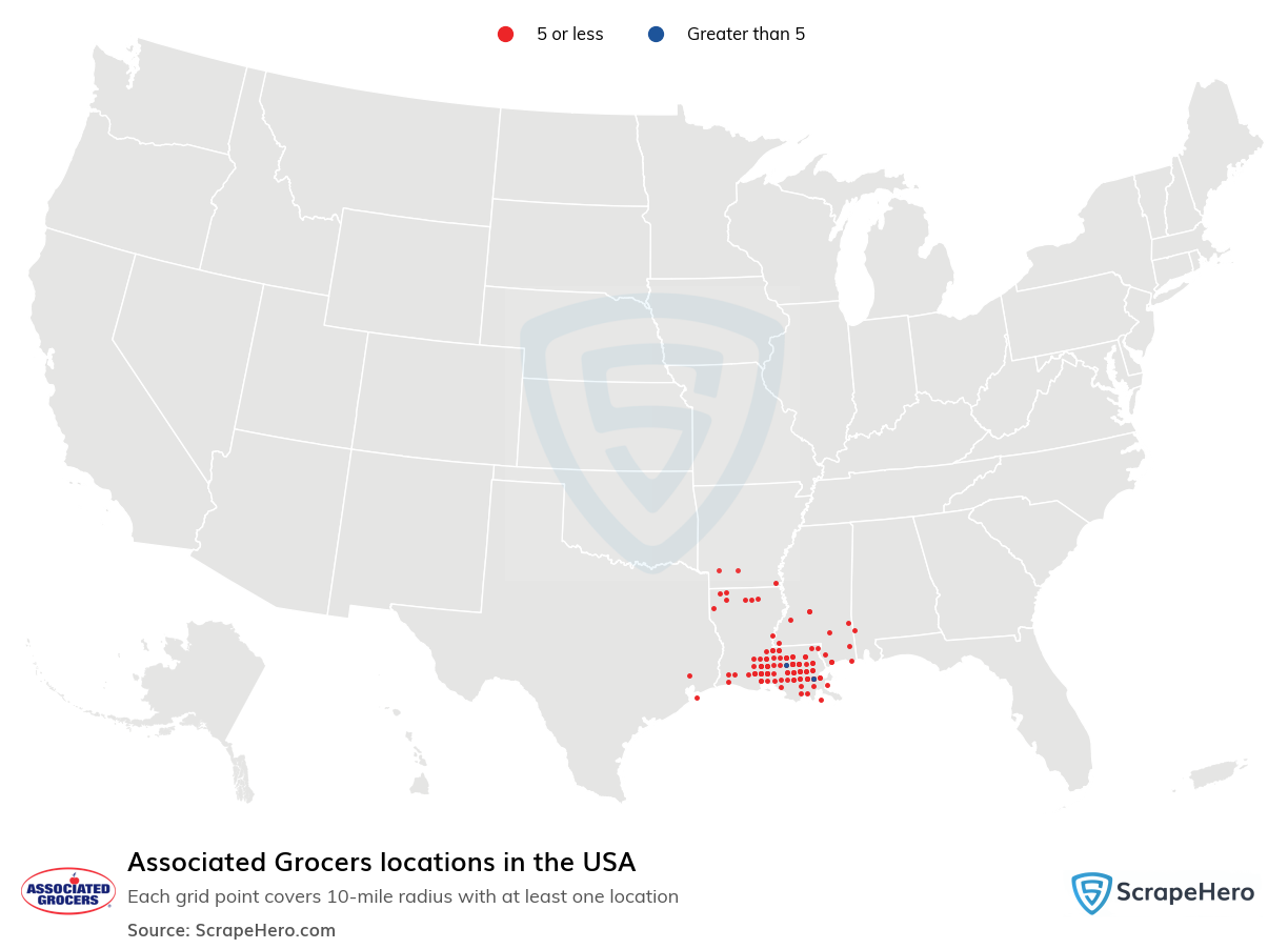 Associated Grocers locations