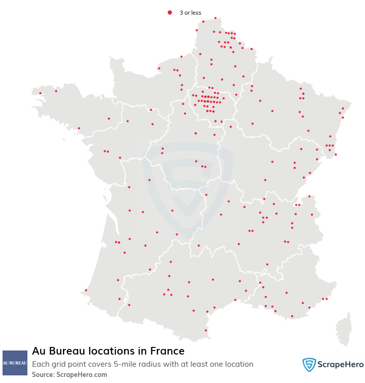 Au Bureau locations