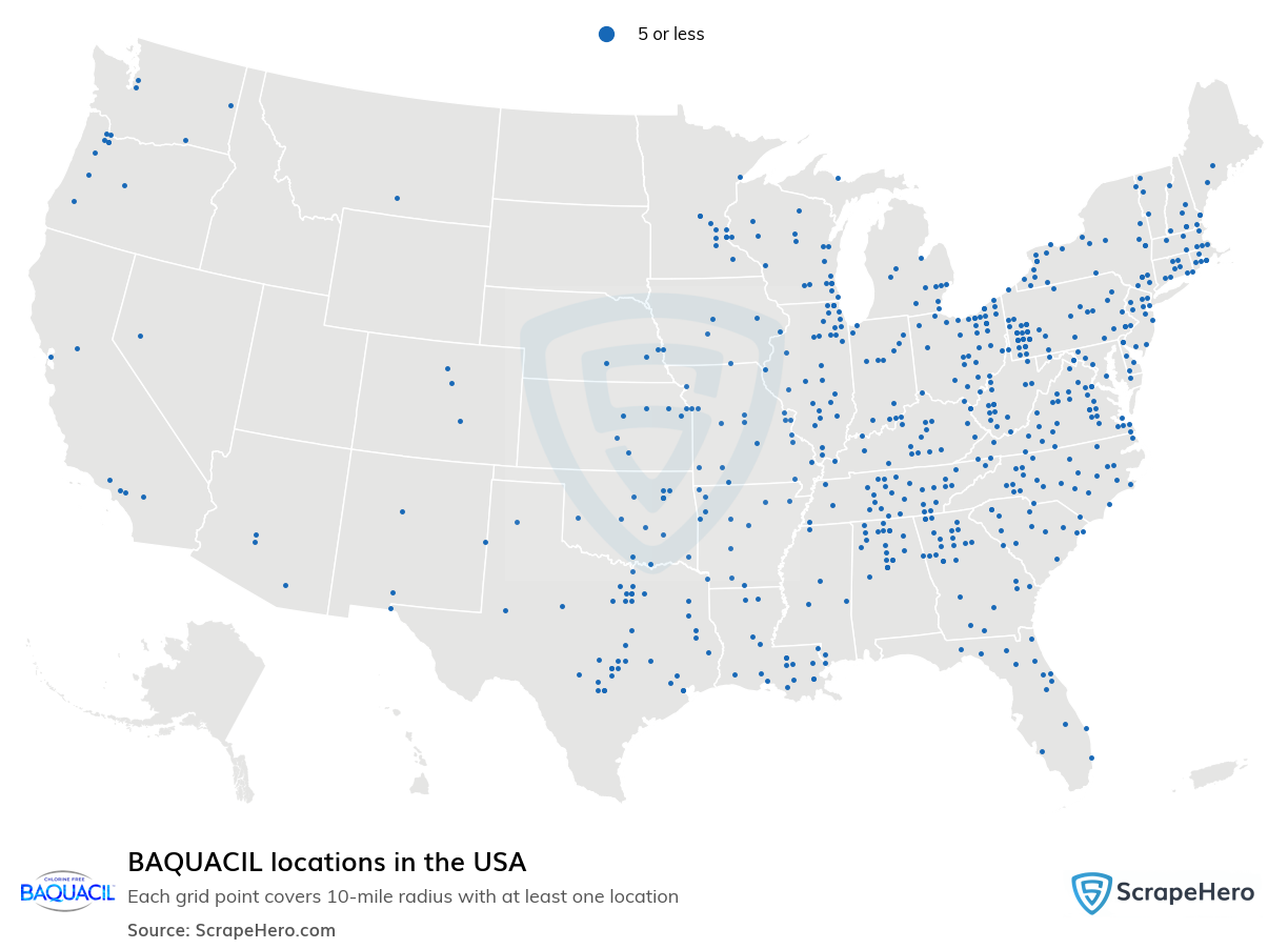 BAQUACIL locations