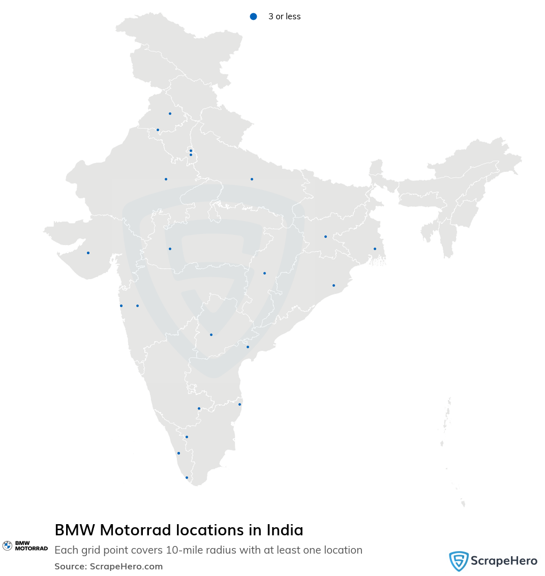 BMW Motorrad locations