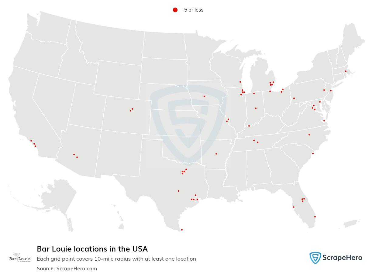 Bar Louie locations