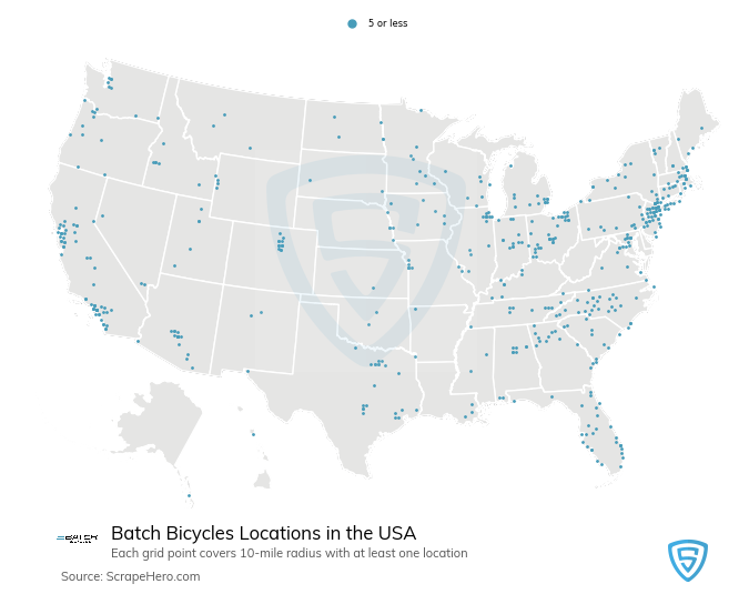 Batch Bicycles locations