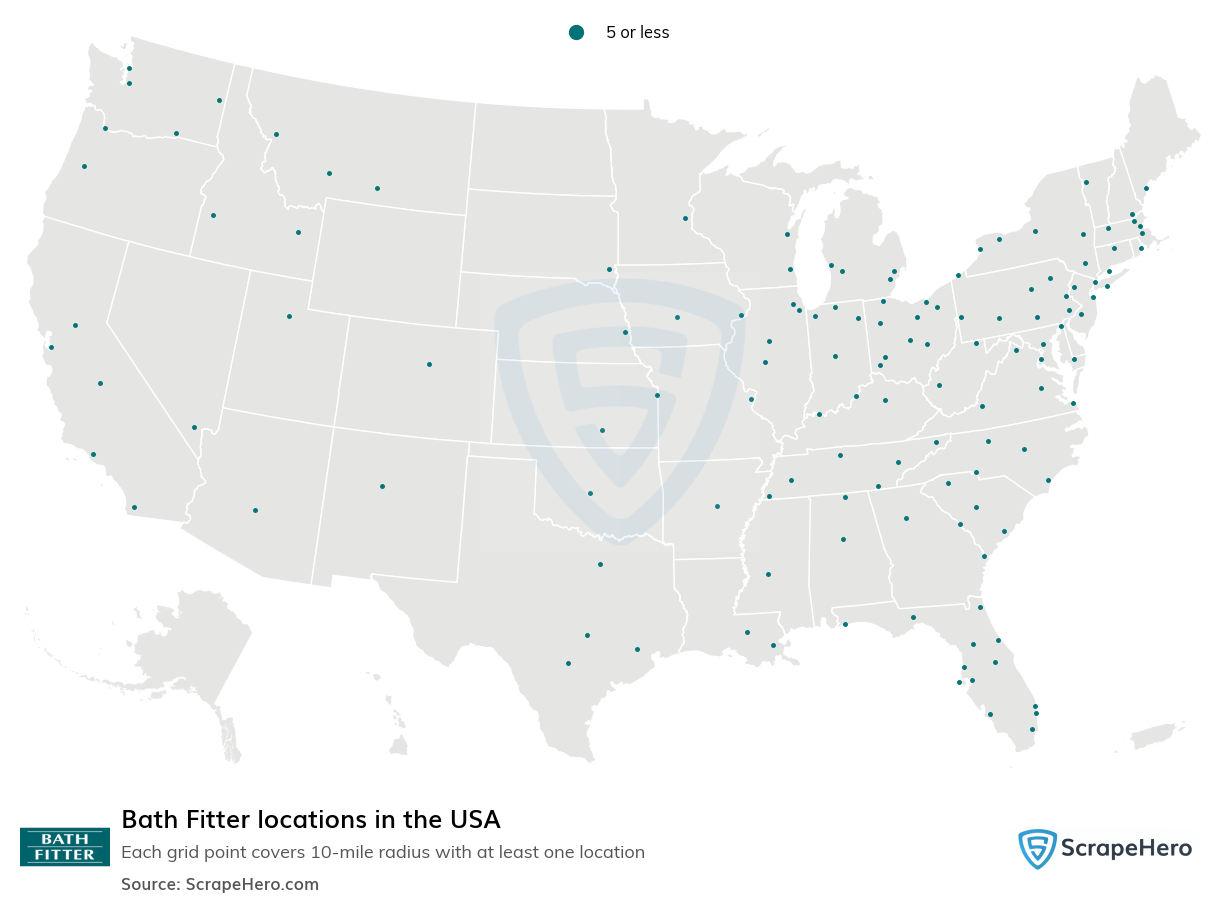 Bath Fitter locations