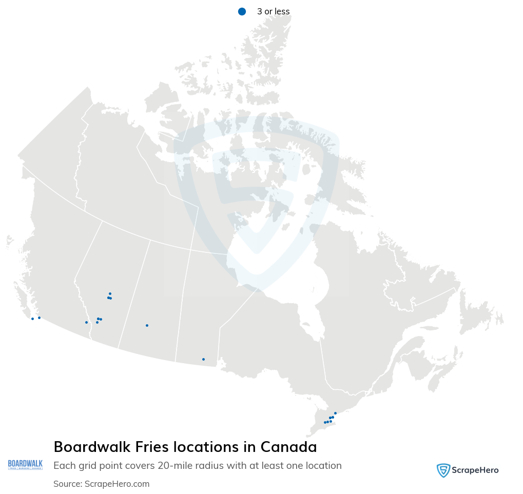 Boardwalk Fries locations