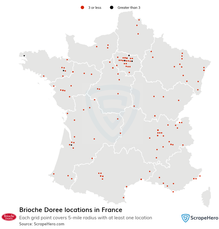 Brioche Doree restaurant locations