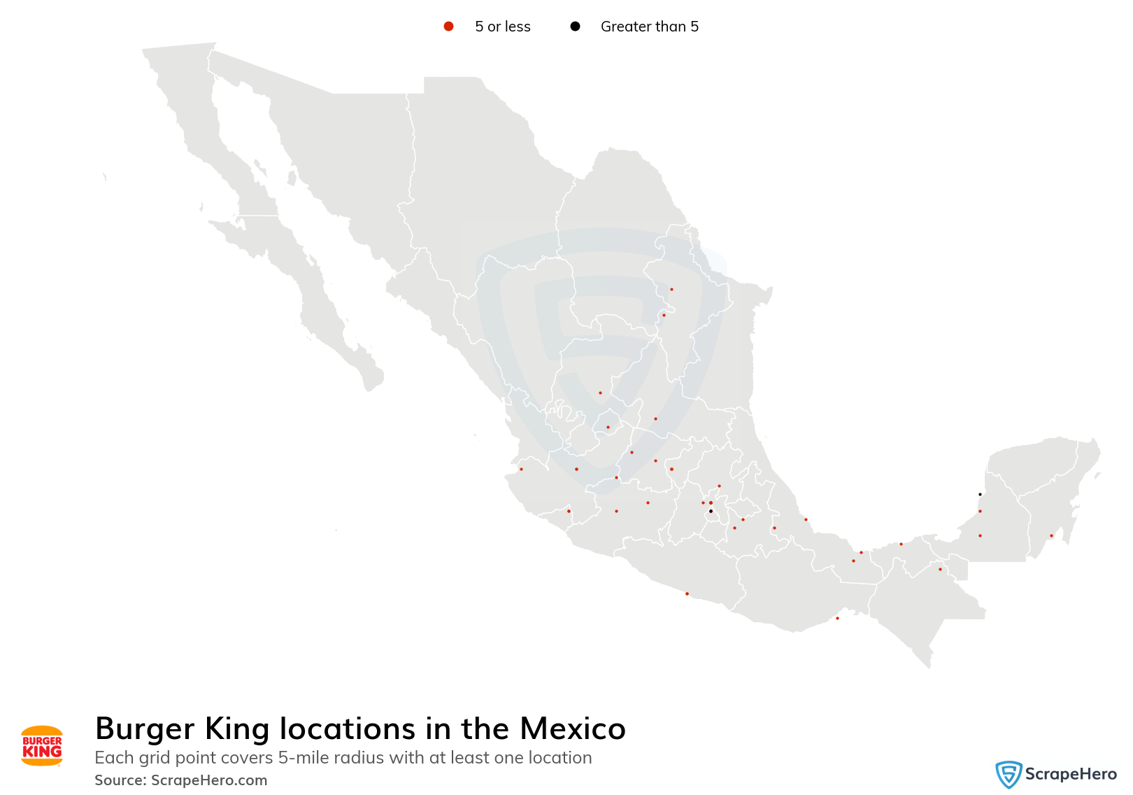 Burger King restaurant locations