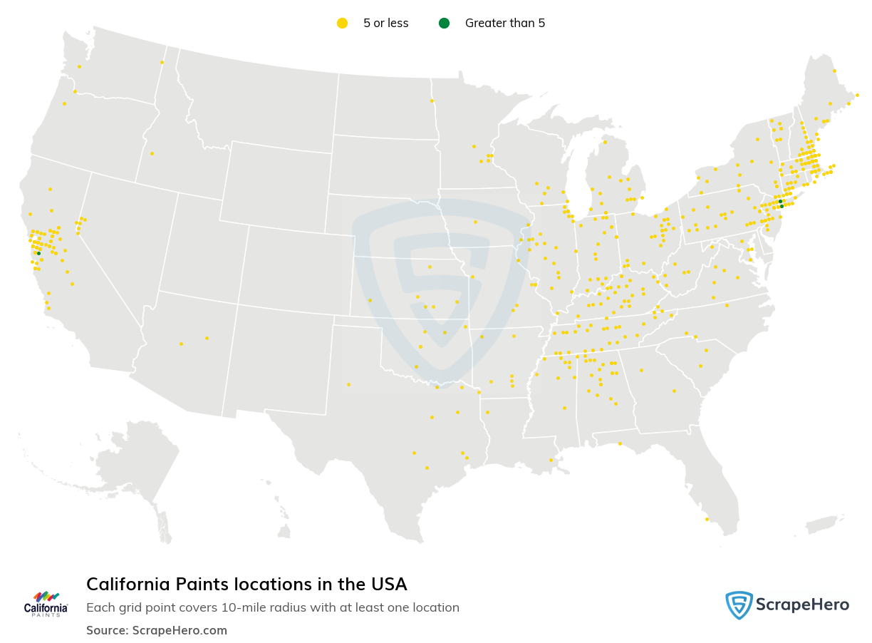 California Paints locations