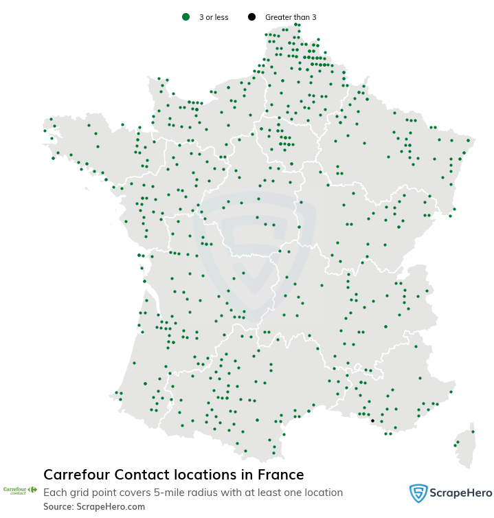 Carrefour Contact store locations