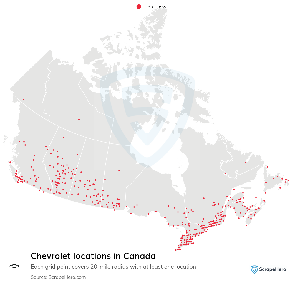 Chevrolet locations