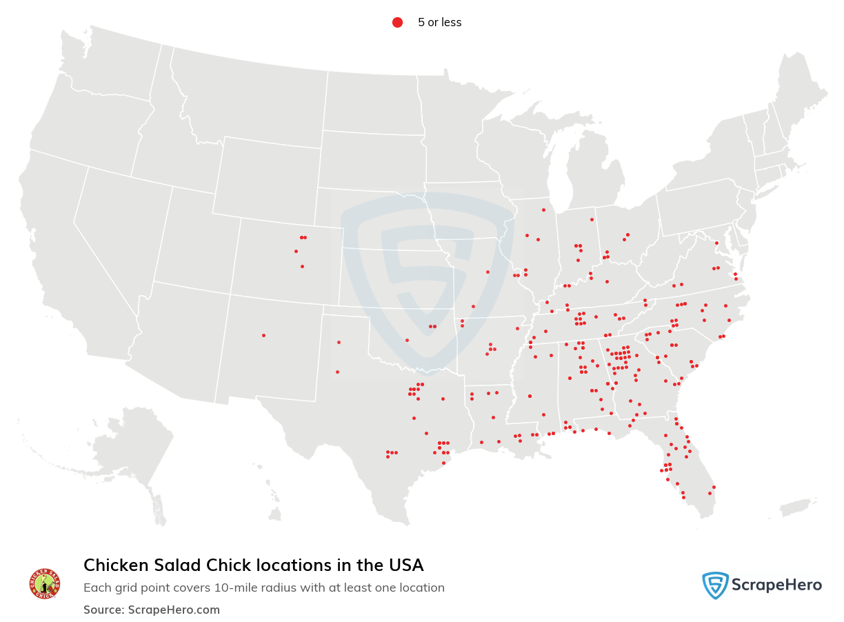 Chicken Salad Chick locations