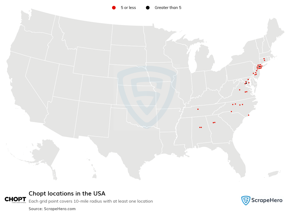 Chopt locations