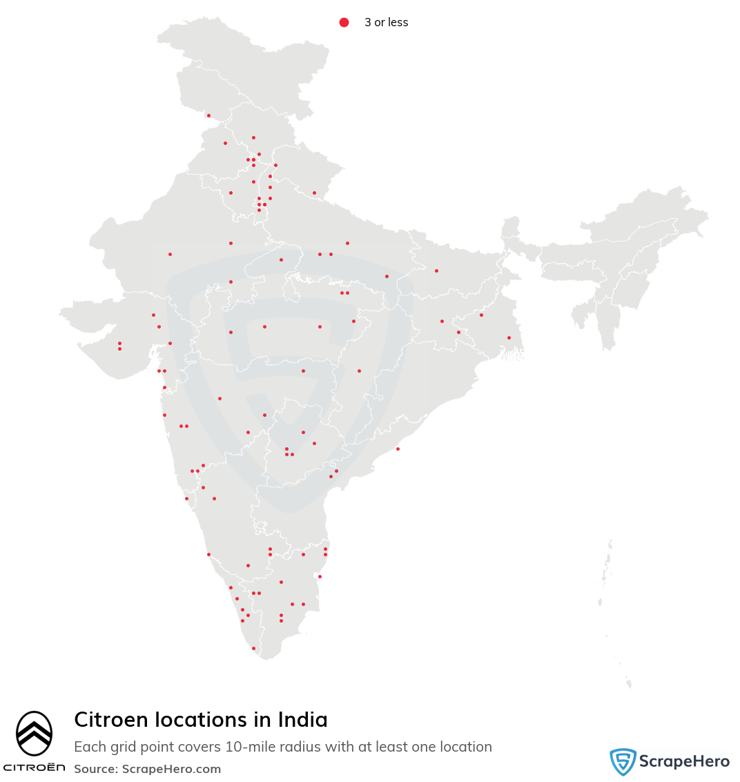 Citroen locations