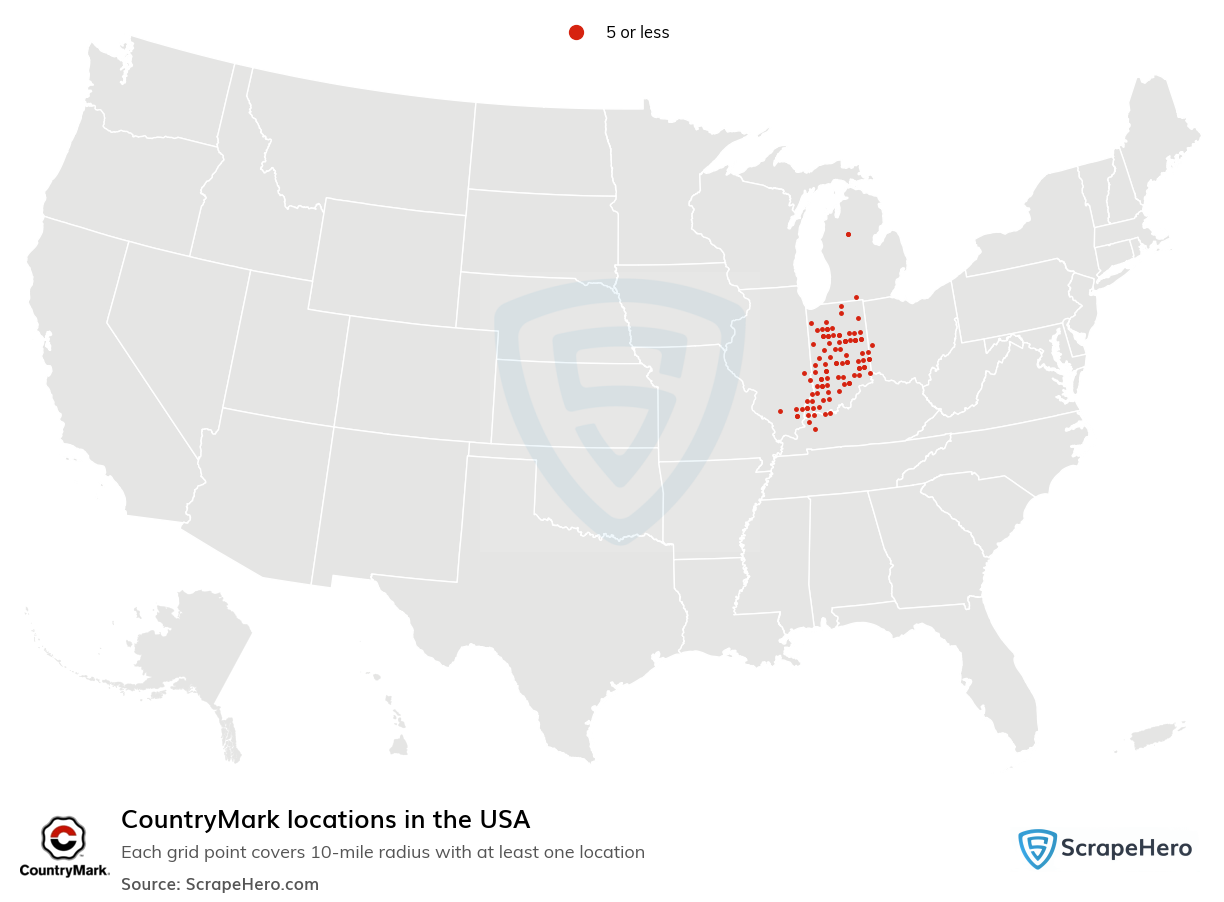 CountryMark locations