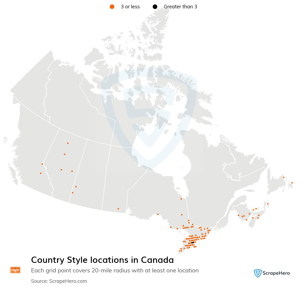 Country Style locations