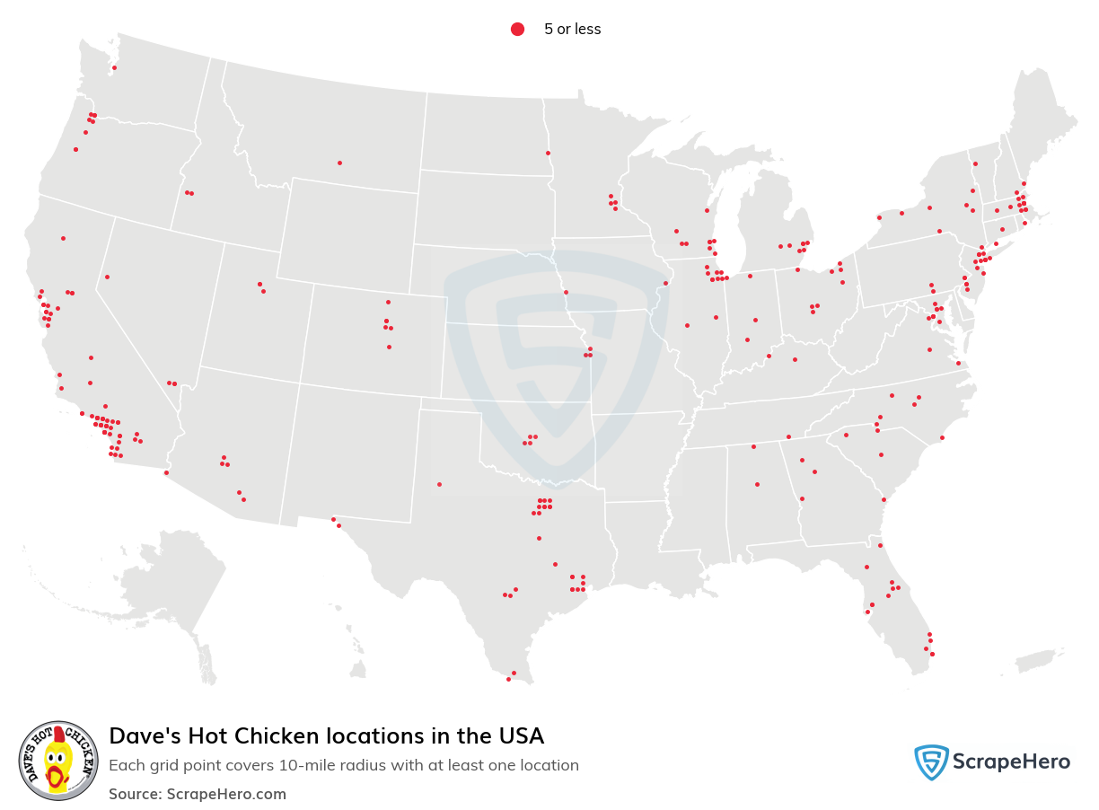 Dave's Hot Chicken locations