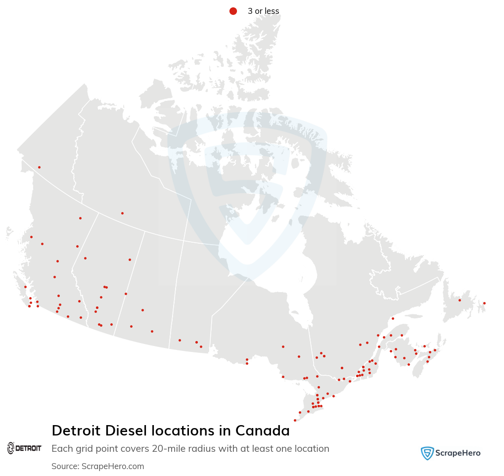 Detroit Diesel locations