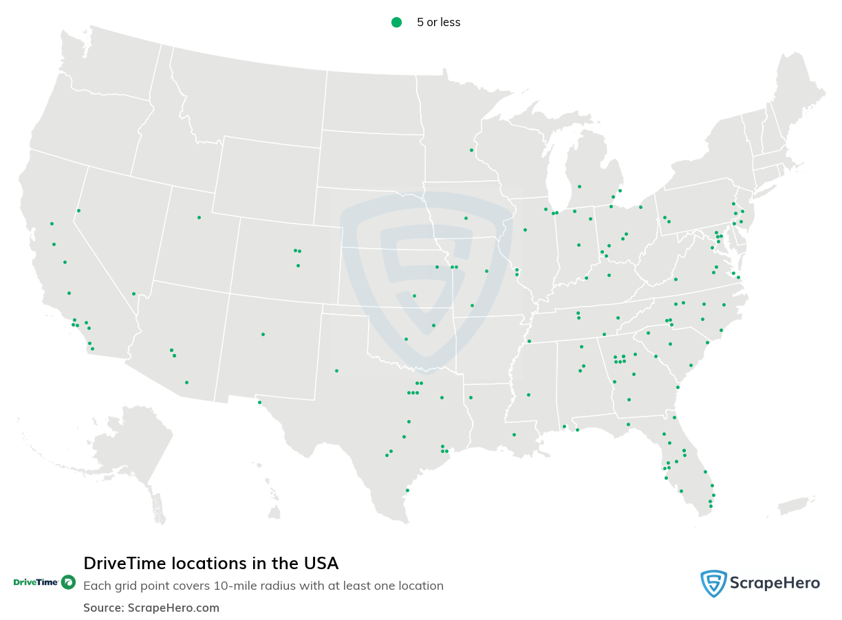 DriveTime locations