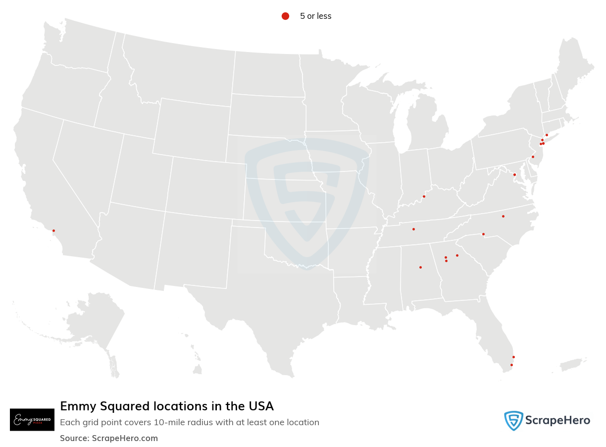 Emmy Squared locations