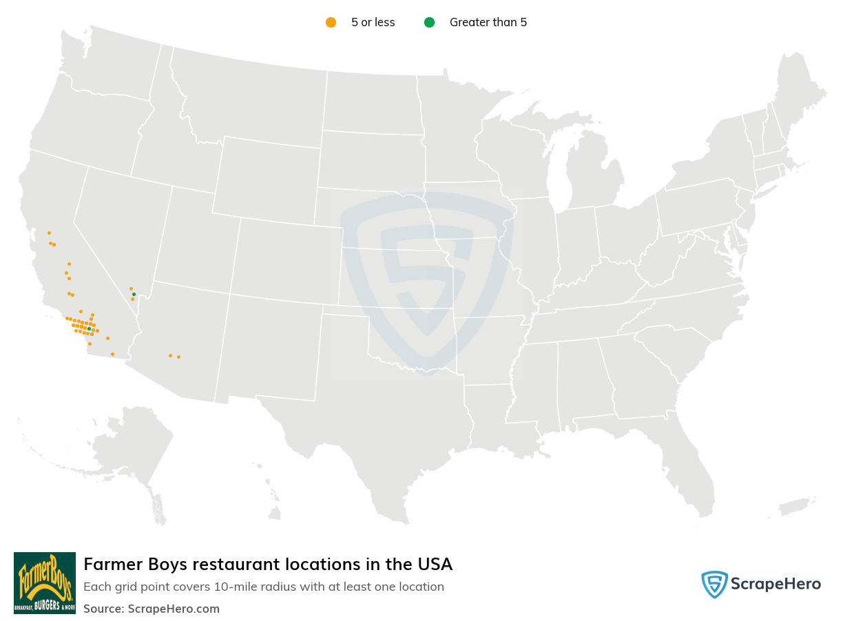 Farmer Boys restaurant locations