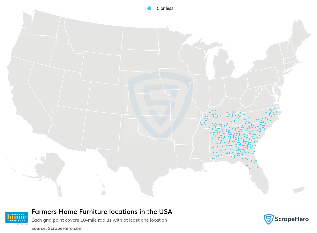 Farmers Home Furniture locations