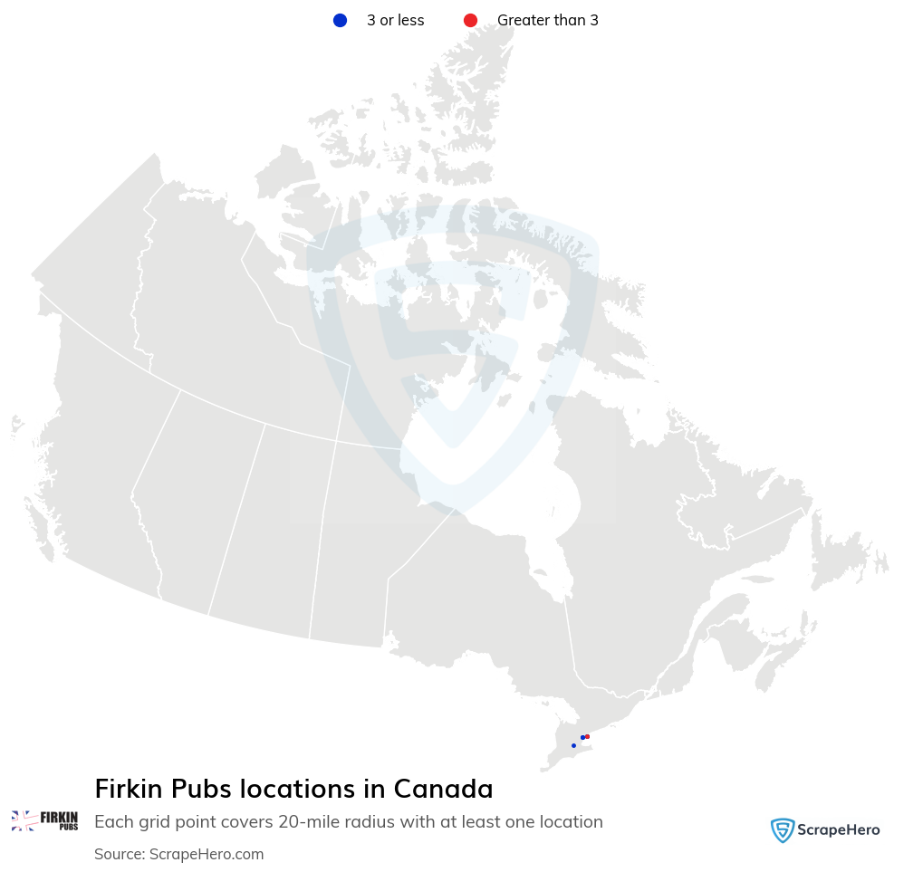 Firkin Pubs locations