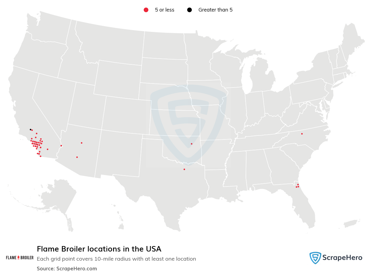 Flame Broiler locations