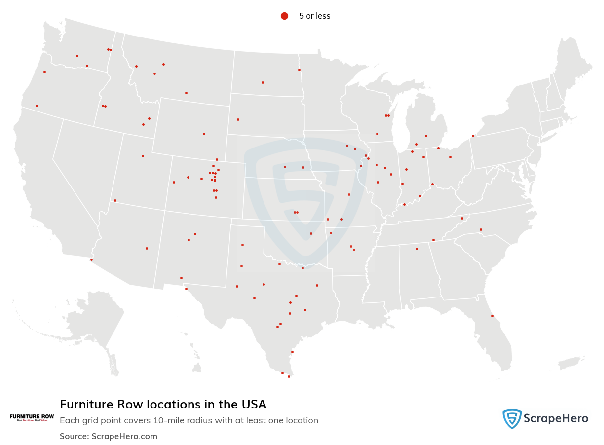 Furniture Row locations