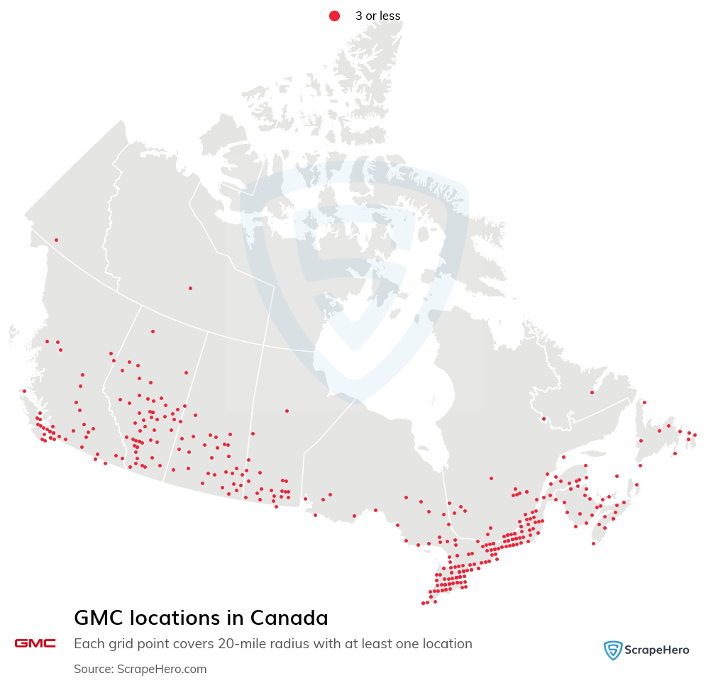 GMC locations