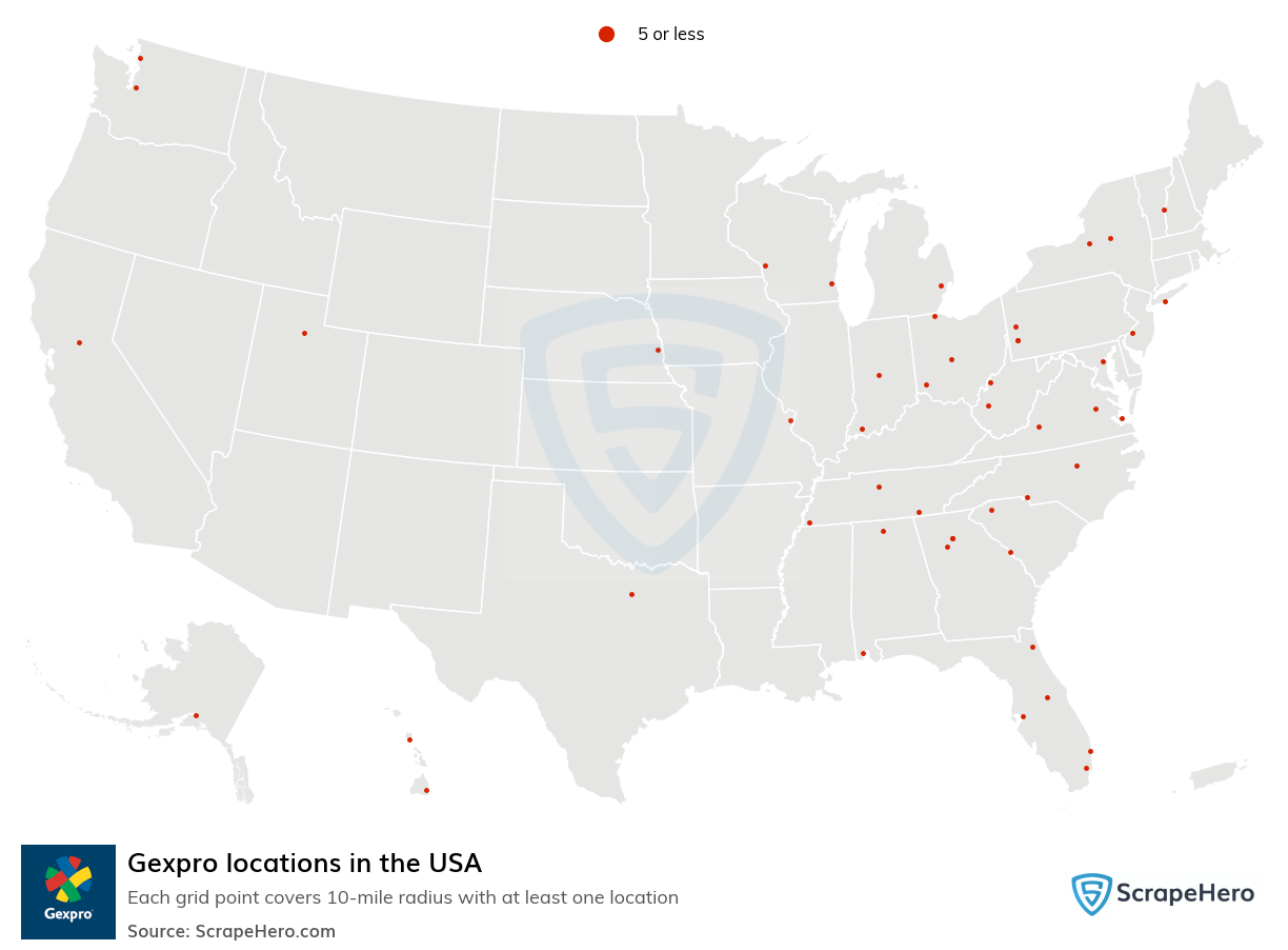 Gexpro locations