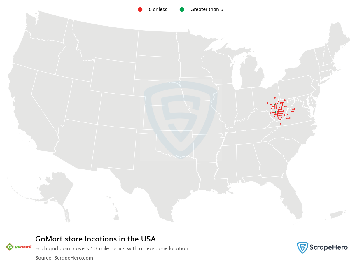 GoMart store locations