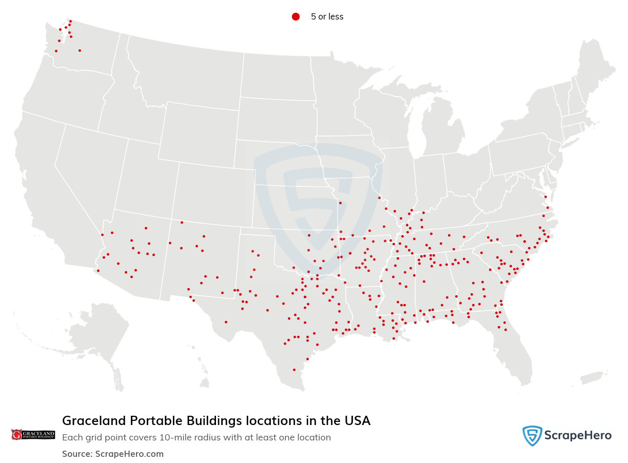 Graceland Portable Buildings locations