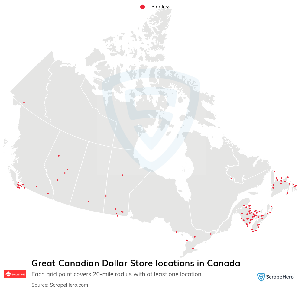 Great Canadian Dollar Store locations