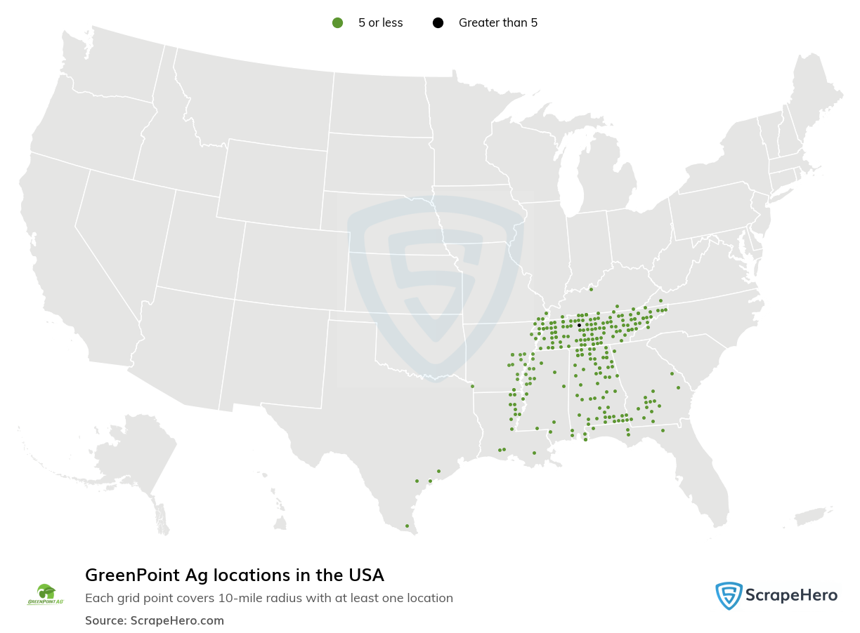 GreenPoint Ag locations