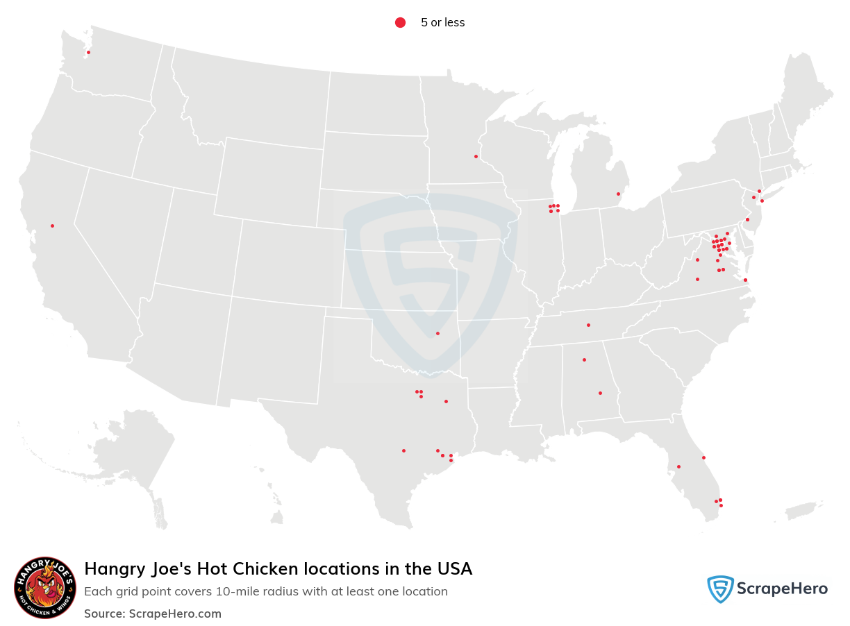 Hangry Joe's Hot Chicken locations