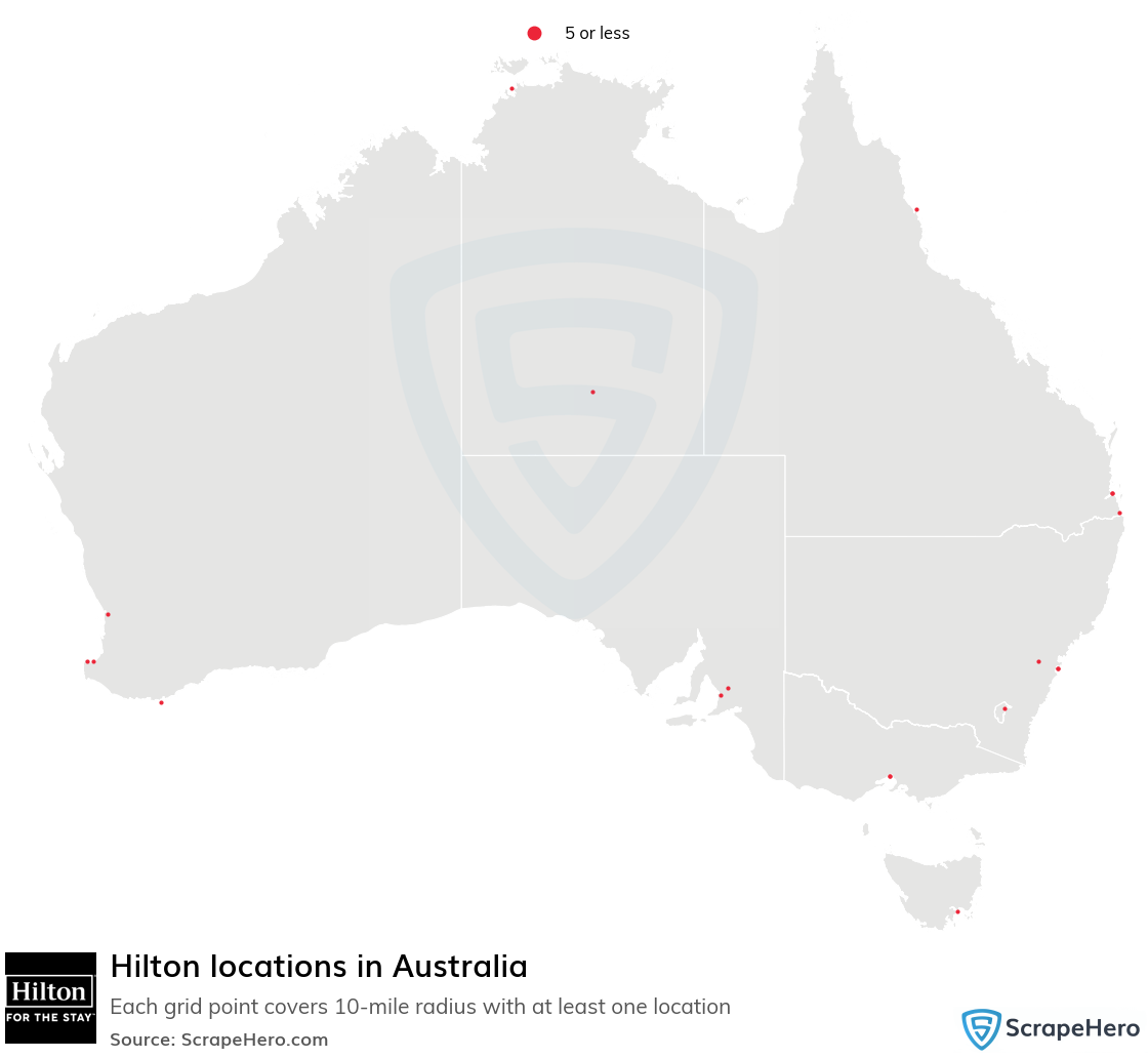 Hilton locations