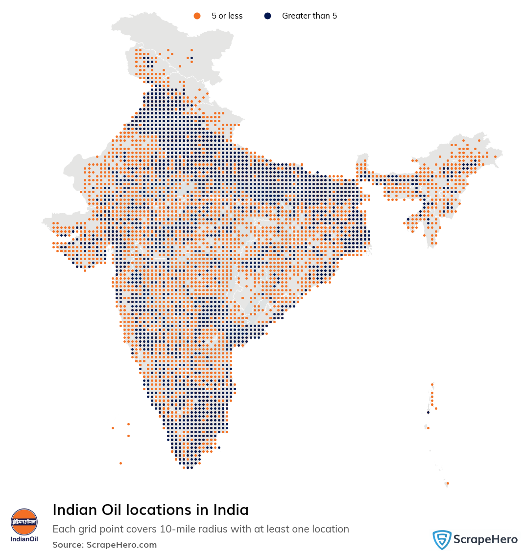 Indian Oil locations