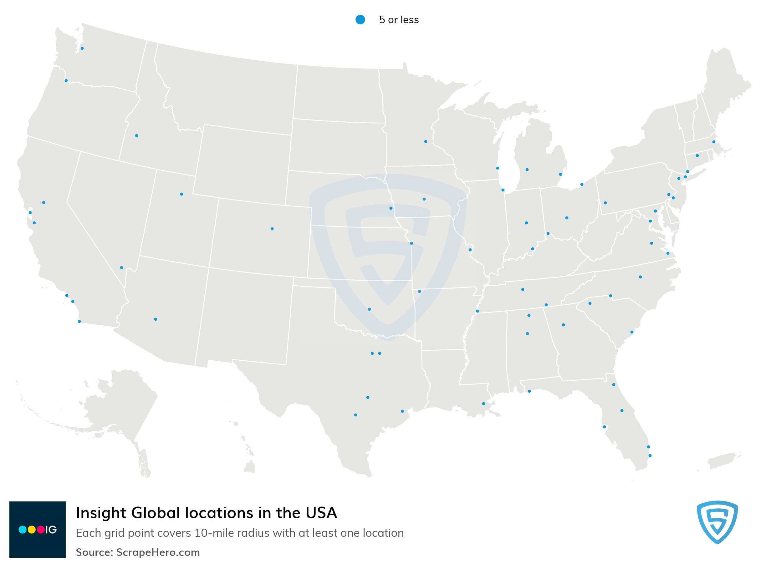 List of all Insight Global locations in the USA - ScrapeHero Data Store