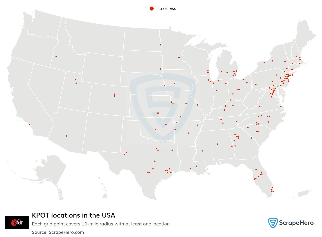 KPOT locations