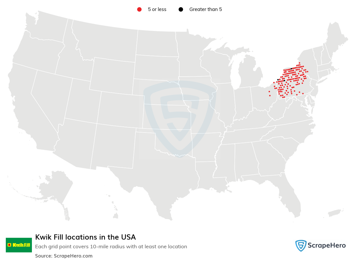 Kwik Fill locations