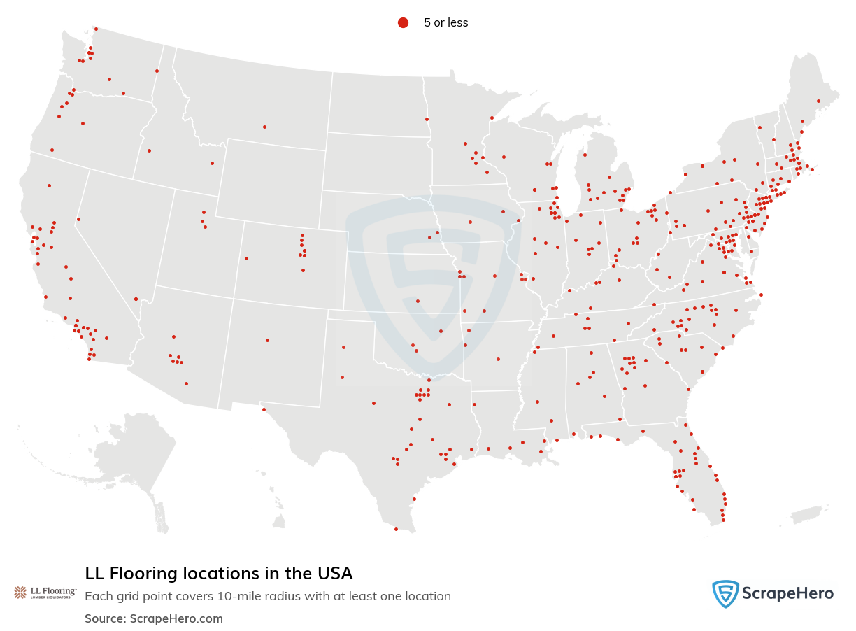 LL Flooring locations