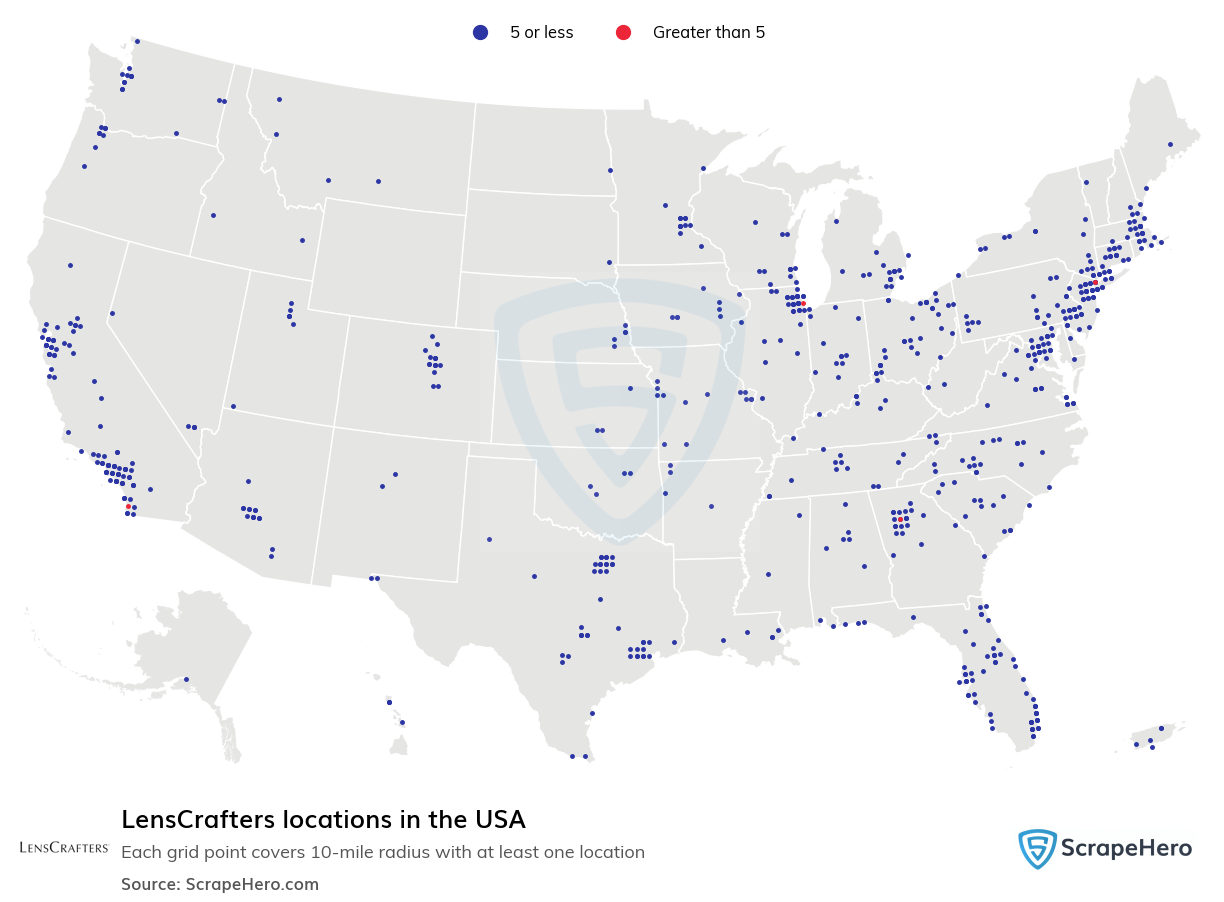 LensCrafters locations