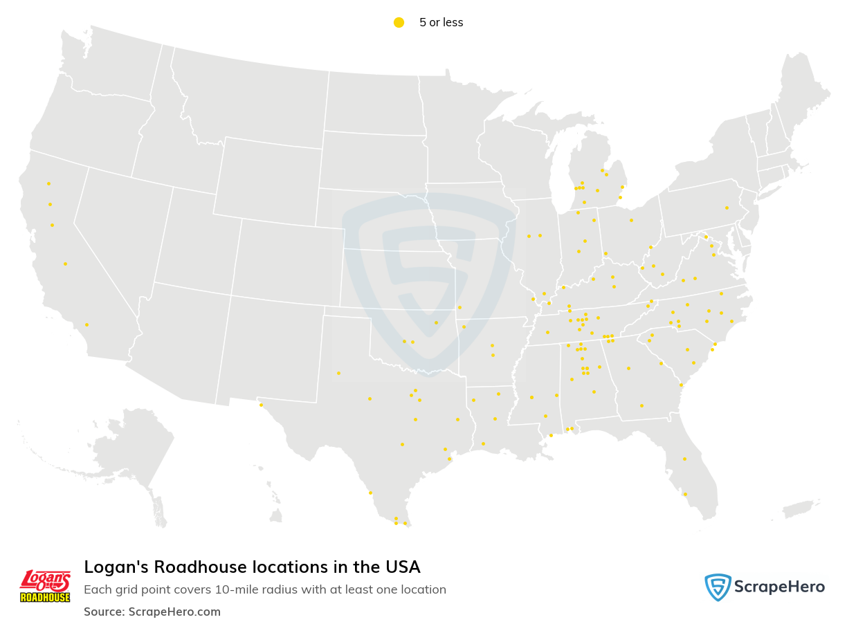 Logan's Roadhouse locations