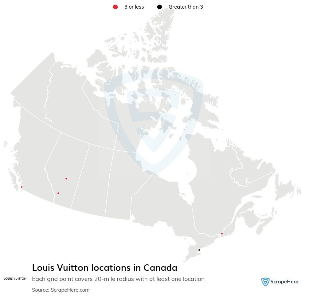 Louis Vuitton locations